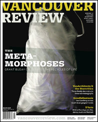 Cover of the magazine Vancouver Review