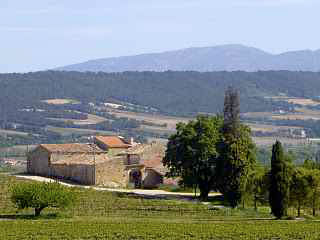 A provence landscape